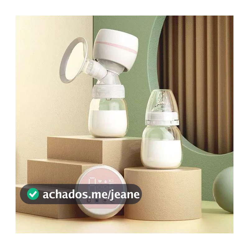 Bomba tira-leite elétrica Sem dor Alta potencia de sucção integrada Silenciosa Massageador Portátil