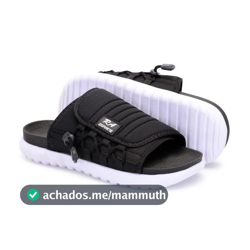 Chinelo Slide RA Esporte Tipo Asuna Confortável e Leve