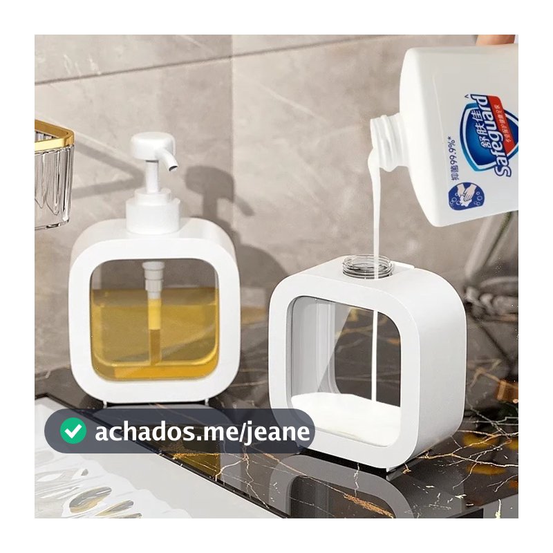 Bomba Simples para Dispensar Shampoo e Desinfetante em Frasco