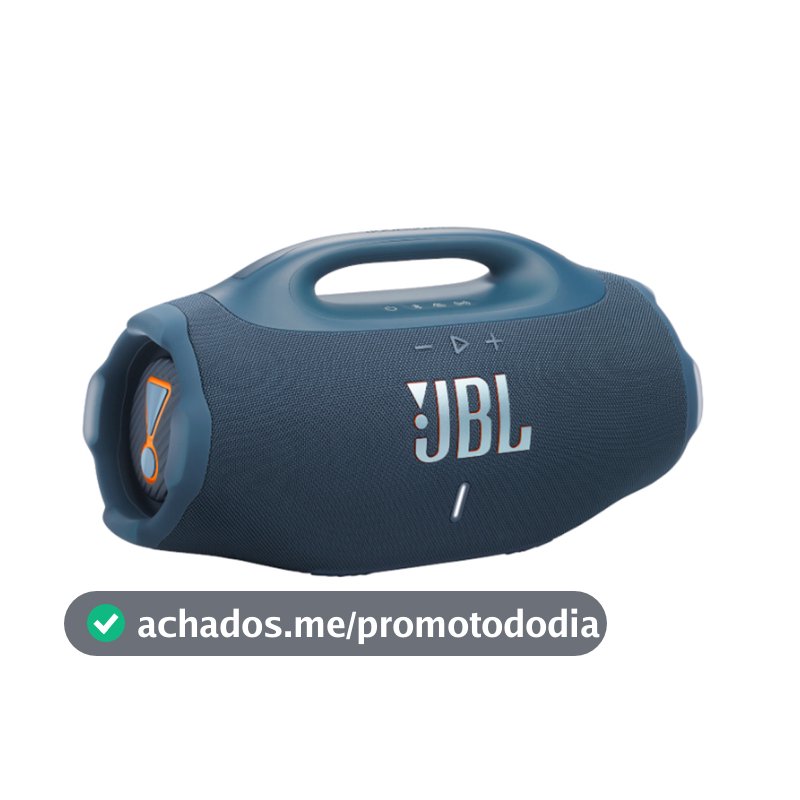 Caixa de Som Portátil Bluetooth JBL Boombox 4 34HRS 210W IP68 Azul