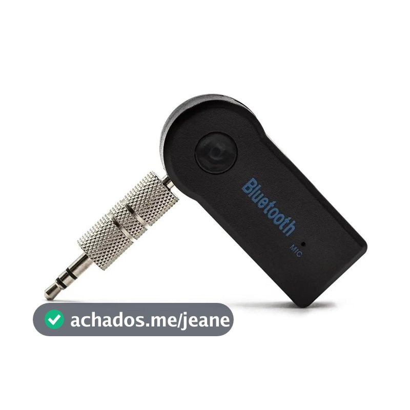 Adaptador Receptor Áudio Bluetooth P2 Som Carro Ataca al-a220
