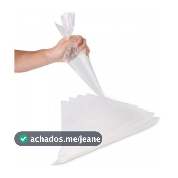 Kit 100 Sacos De Confeitar Medio Confeitaria Bolo Doce Cupcake PRONTO ENTREGA RJ