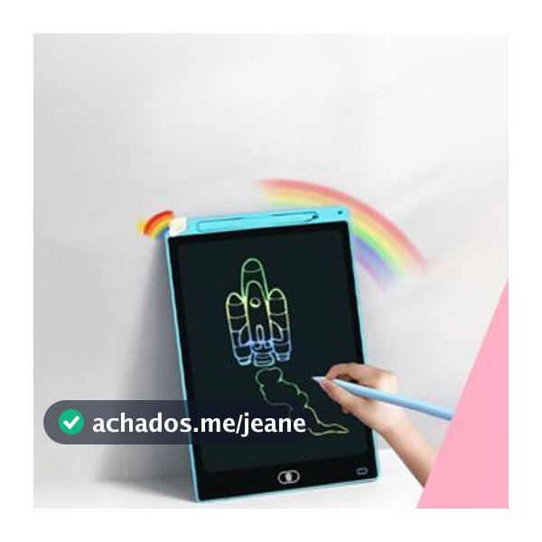 Kit 30 Peças Lousa Mágica Tela Lcd 8.5 Polegadas Infantil De Escrever E Desenhar Tablet
