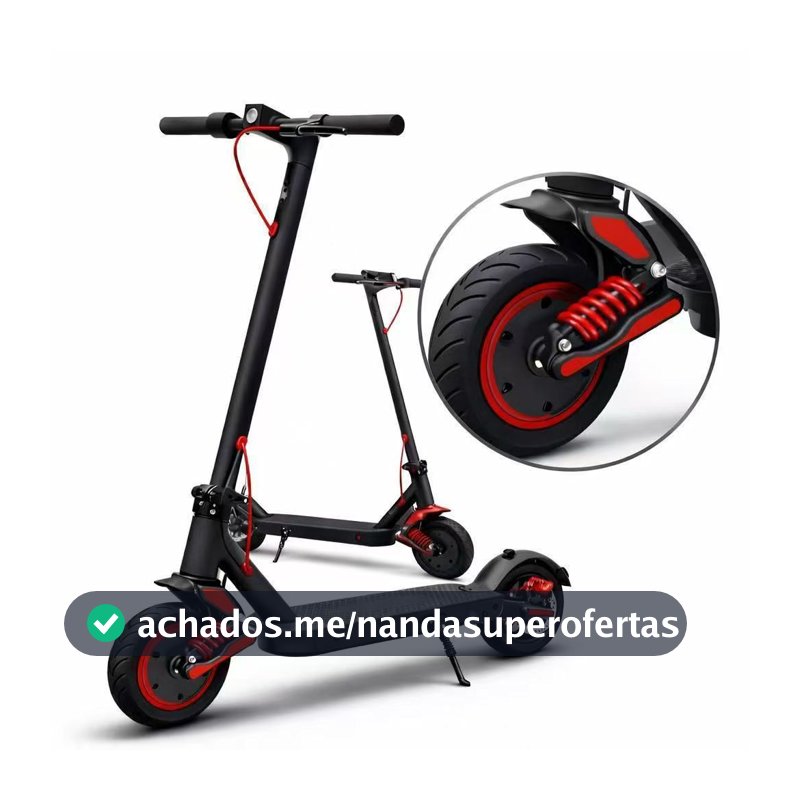 Patinete elétrico Scooter Dobrável 8,5 polegadas com Bluetooth Alta velocidade Longo alcance Alta capacidade de carga