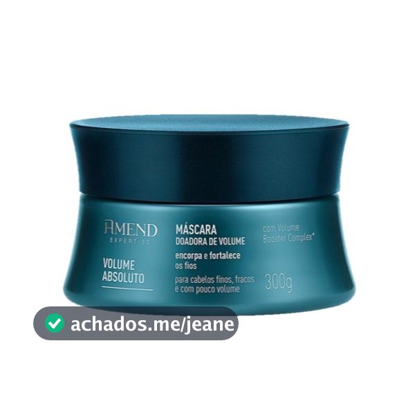 Amend Expertise Máscara Volume Absoluto - 300g