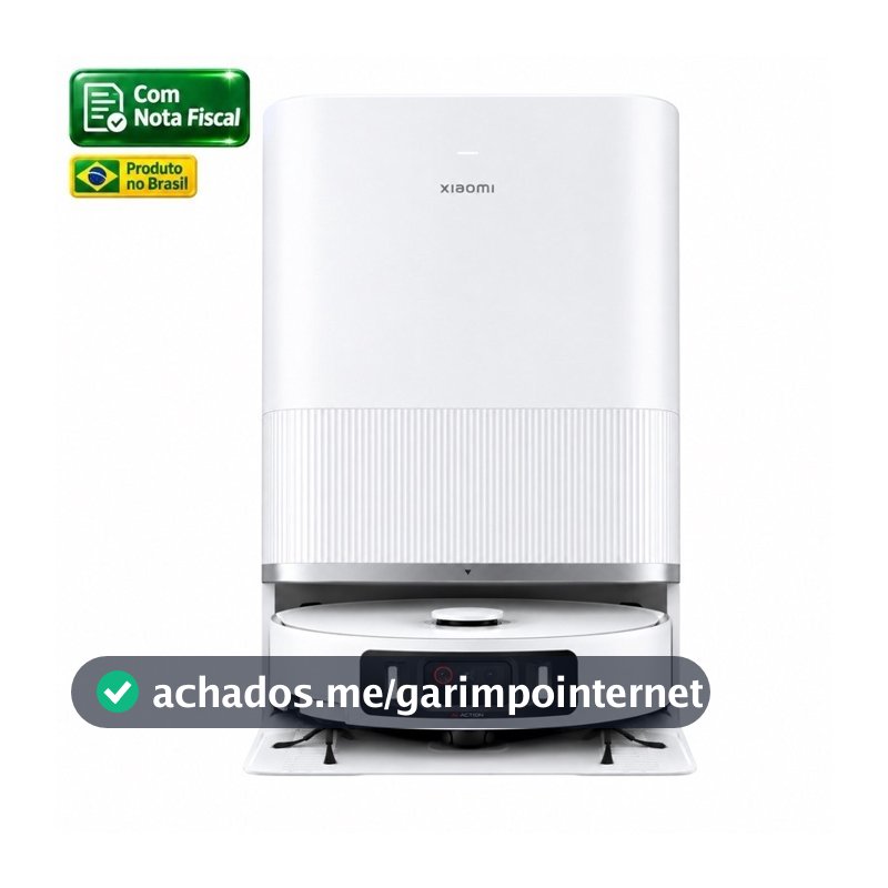 Robô Aspirador Vacuum 6 Pro 30.000Pa Passa Pano Base Autolimpante 220V BHR08X0EU