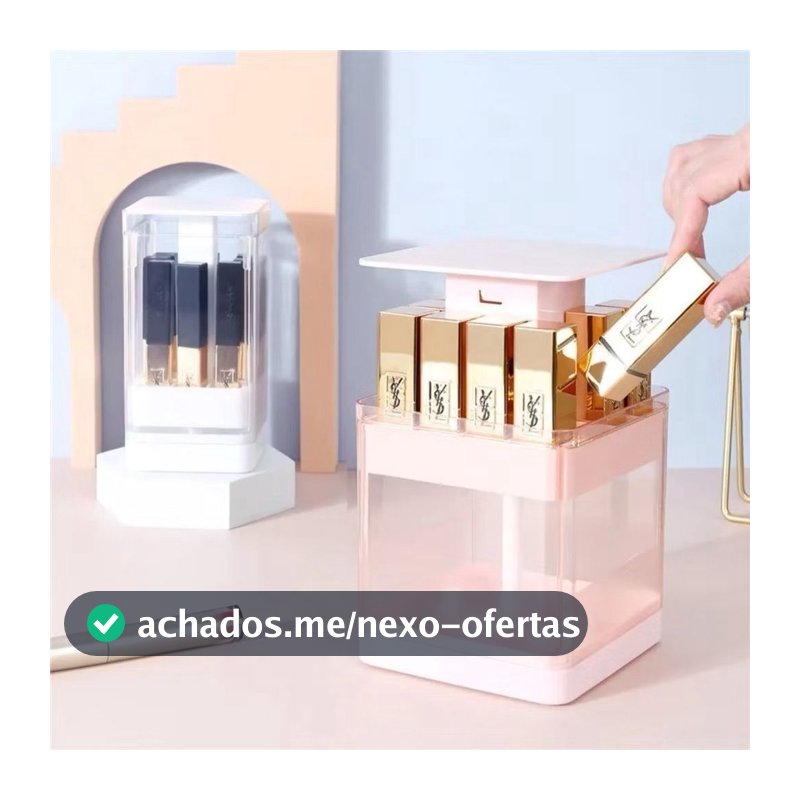 Organizadores De Maquiagem Porta Batom Caixa Acrílico Organizador de Batom para Maquiagem Promoção