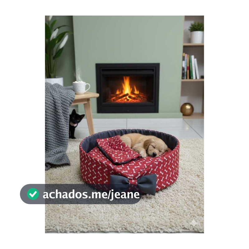 Caminha Pet Super Macia – Conforto Máximo para o Descanso do Seu Cão | Lavável e Impermeável | P/M/G
