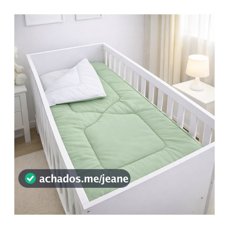 Cobertor ou edredom Para Berço De Bebê Americano Ou Nacional Várias Cores Menino e Menina 100% Algodão, Forrado, Fofinho