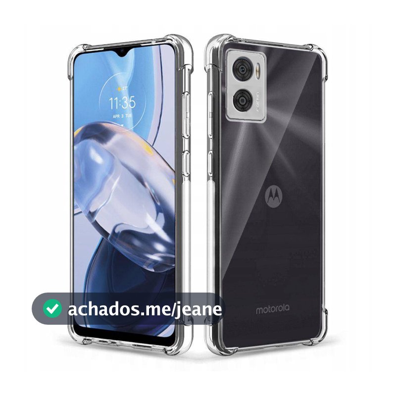 Capa Capinha Transparente Anti Impacto Para Motorola Moto G20 G30 G22 G06 G56 G05 G35 Edge 30 40 50