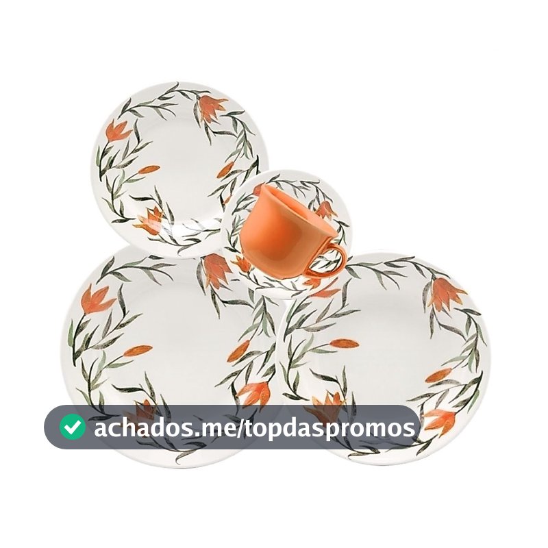 Aparelho Jantar/Chá | Chá Biona Oxford Donna Lírios, 20 Peças