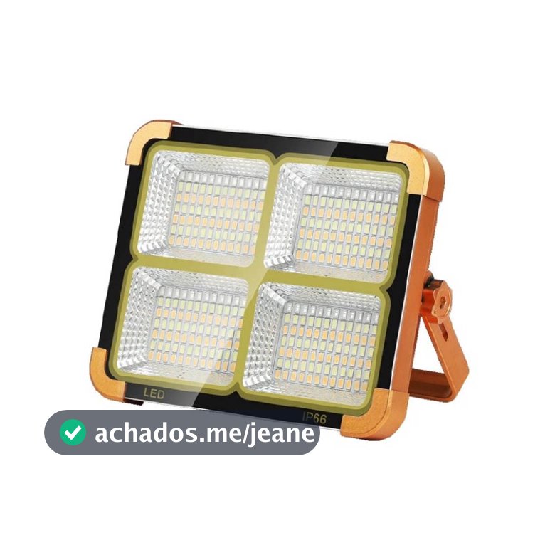1000w Refletor 288 Leds Solar LED Recarregável Iluminação de emergência Acampamento ao ar livre Luz Portátil