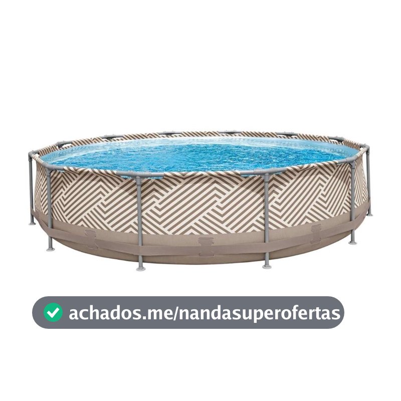 Piscina de Armação Circular 7.200 Litros ou 5.200 Litros MOR