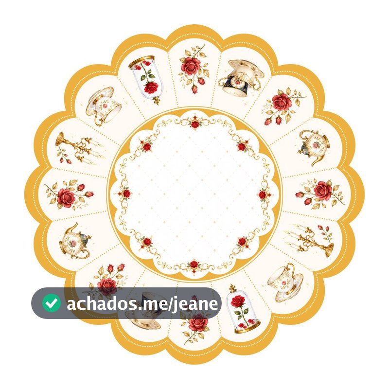 Toalha Babados Para Sobrepor Cilindro Mesa Decorativa 87cm