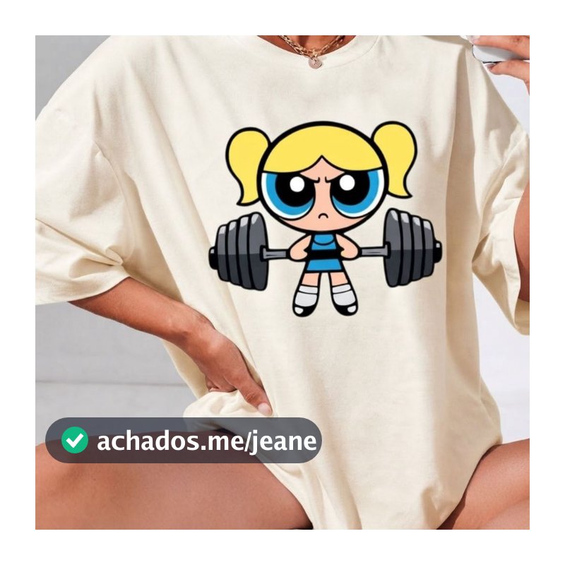 T-Shirt Camisetão Feminina Gym Academia Treino Premium