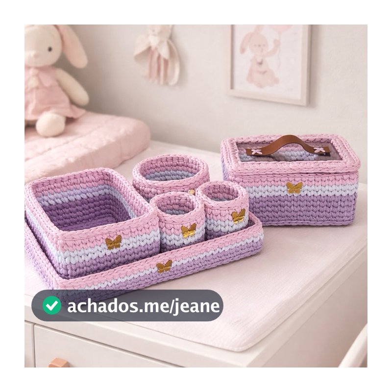 Kit higiene 6 peças | Kit higiene bebê