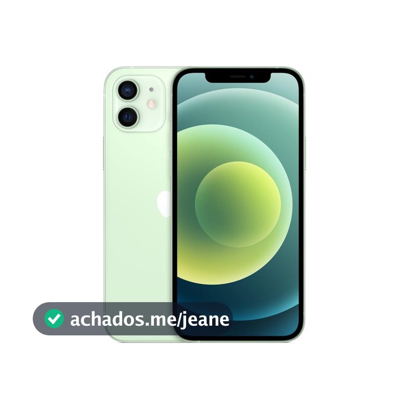 Usado: iPhone 12 64GB Verde Bom - bateria 70% - Trocafy - Apple