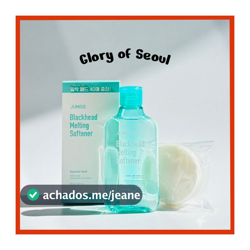 JUMISO Black Head Melting Softner Set (Softner 150ml + Cotton Pad 40Sheets)