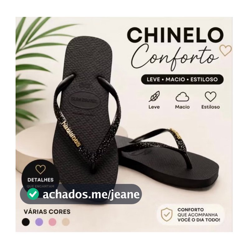 Chinelo de Dedo Feminino sola quadrada– Confortável, Leve e Moda Verão Tendências