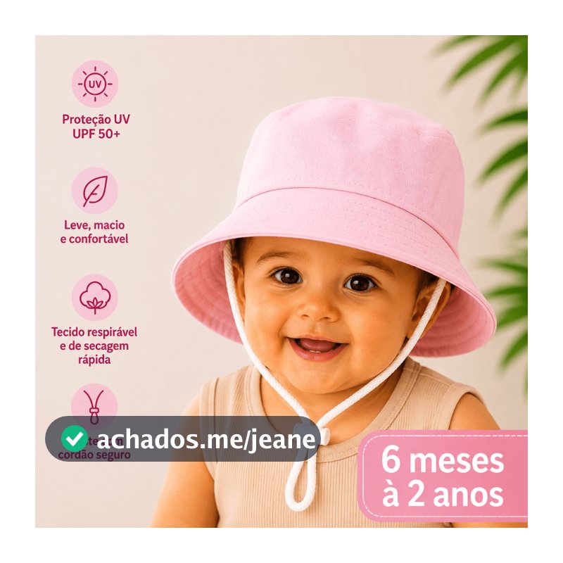 Chapéu Bucket bebê RECEM NASCIDO infantil Menina boné praia casual proteção solar Cordinha Ajustável