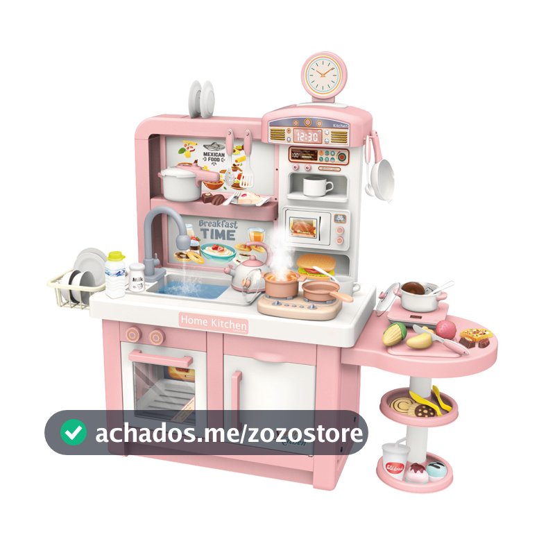 Cozinha Infantil Completa C/ Efeitos MasterCook Replay Kids