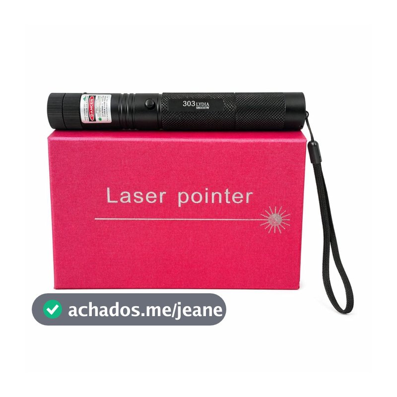 caneta laser pointer luz verde