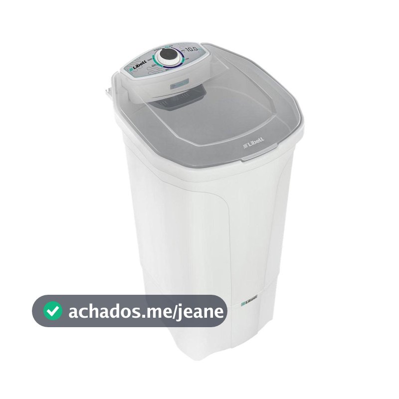 Lavadora Semiautomática 10kg Libell 5 Programas de Lavagem