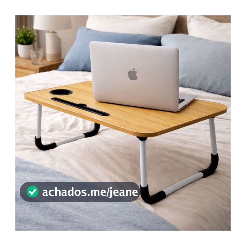 Mesa Portátil para Notebook Dobrável Suporte Cama Sofá Stand