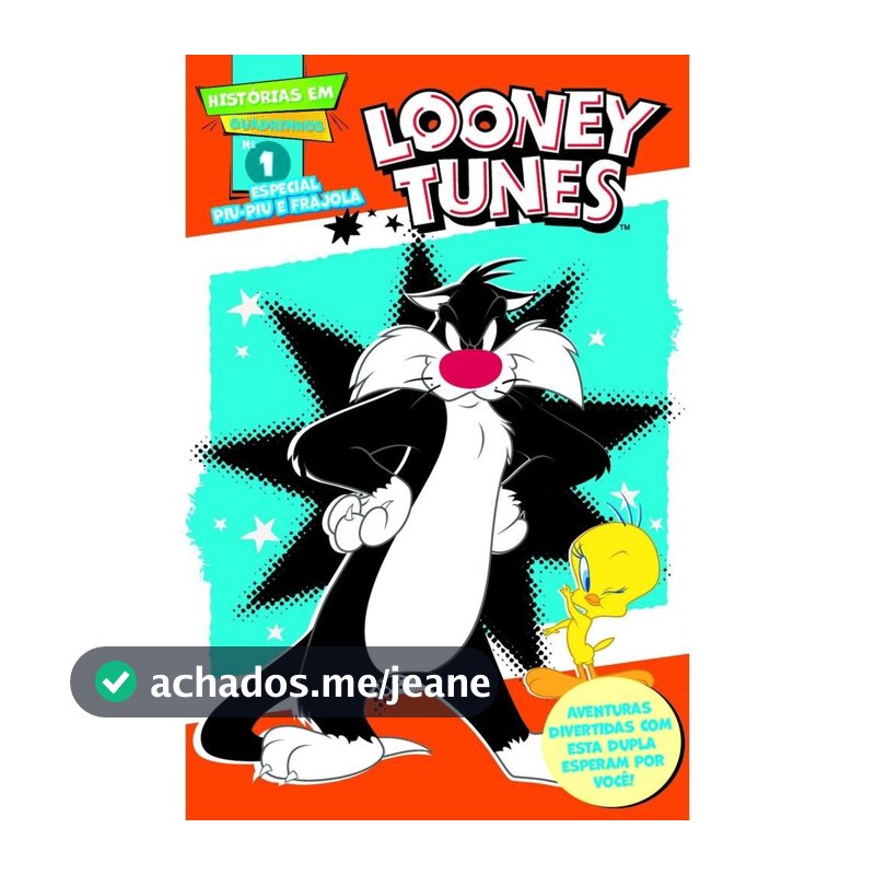 Looney Tunes História em Quadrinhos Especial Edição 01 - Piupiu e Frajola