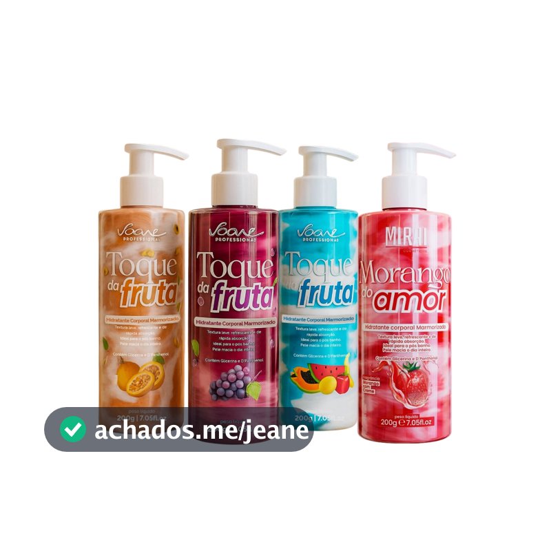 Gel Hidratante Aveludado Aroma de Morango com Creme, Uva e Tutti-Frutti 200g Essenza Seduction
