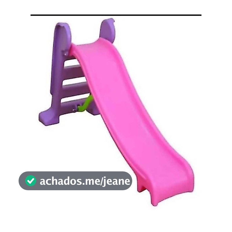 Escorregador Infantil 3 Degraus Rosa ou Azul - PRIMEIRA LINHA