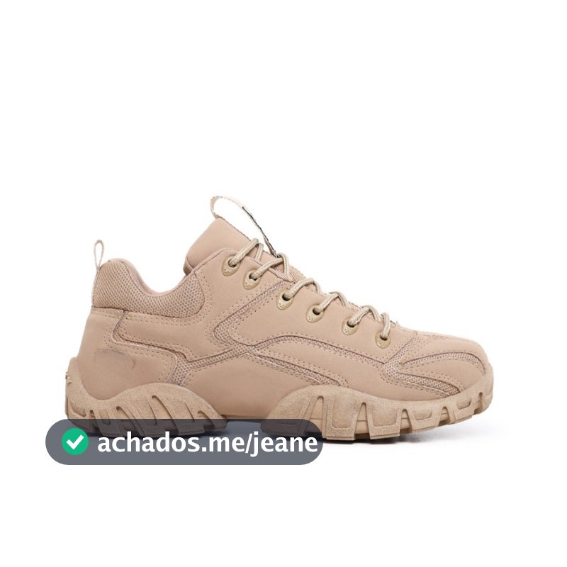 Tênis Masculino Conforto Adventure Bege