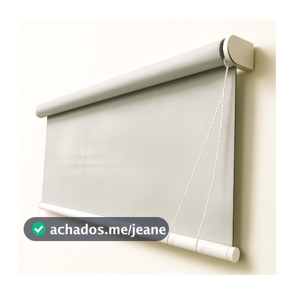 Persiana Rolo Blackout 100% Para janelas de Quarto, sala, Cozinha Escritório Premium