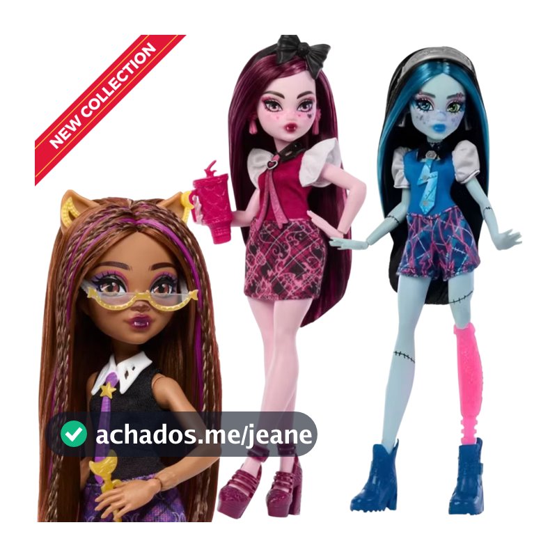 Boneca Monster High Pijamas Monstruosos Mattel Original | Coleção Monster Pajama Party