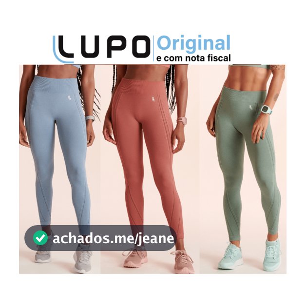 Calça Leg Legging Max Lupo Sport Tecnologia Sem Costura Seamless Dry para Treino de Alto Rendimento