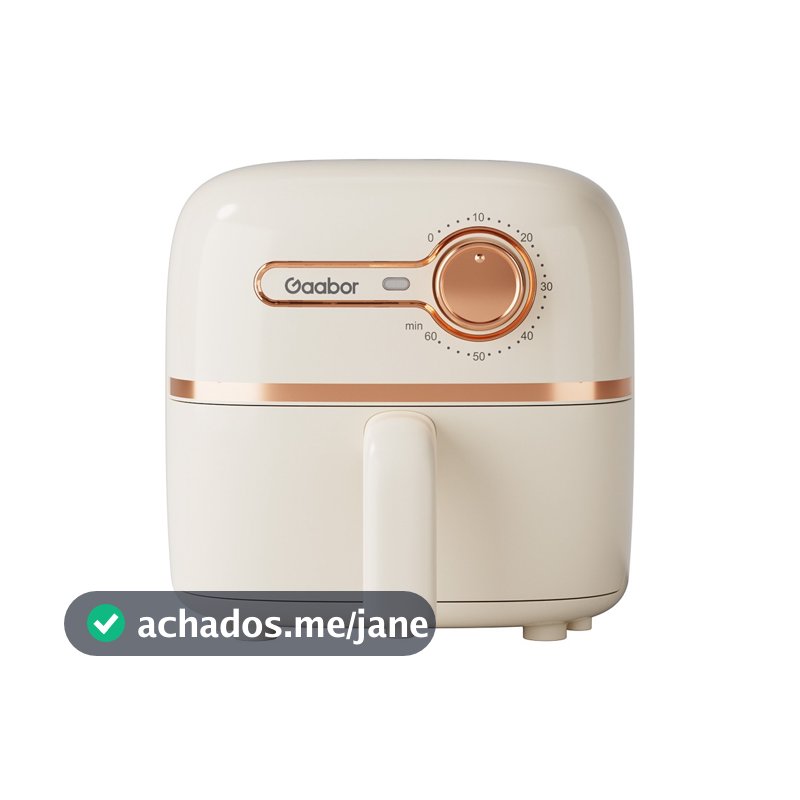 Gaabor Fritadeira Elétrica sem Óleo Air Fryer 1,4L 220V/127V 900W com Timer Regulável e Revestimento Antiaderente AF20M