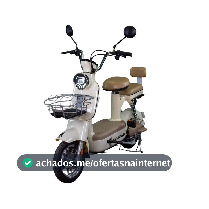 Bicicleta Scooter Elétrica 800W WX-21 Wehawk Bateria Chumbo 48V 20Ah