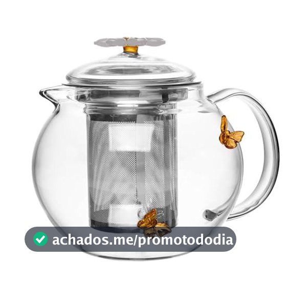 WOLFF - Chaleira com Difusor Sun Garden 600ml Vidro Borossilicato