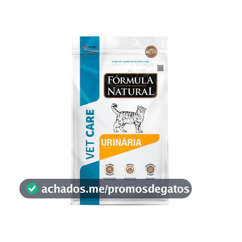 Ração Fórmula Natural Vet Care Urinária Gatos 7 kg Adimax