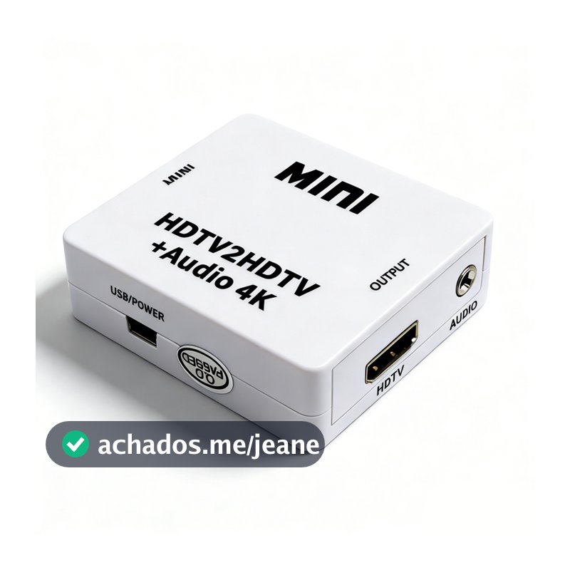Conversor e Extrator de Áudio HDMI 1080P, Divisor HDMI para 3,5mm, Digital para Analógico, Áudio para PC