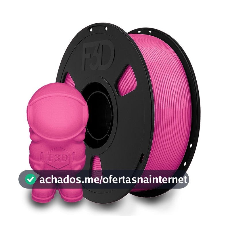 Filamento PLA Premium Rosa 1kg 1,75mm