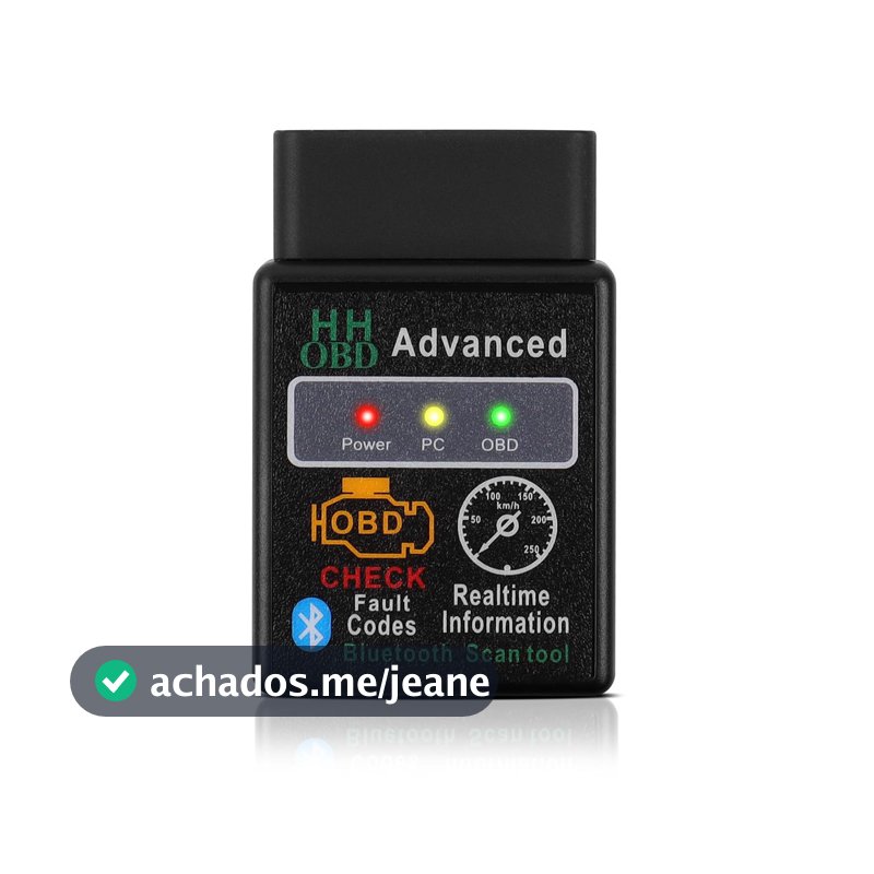 Leitor De Código De Diagnóstico Automotivo OBD2 Bluetooth Sem Fio Para Versões Smart Box PC E Celular