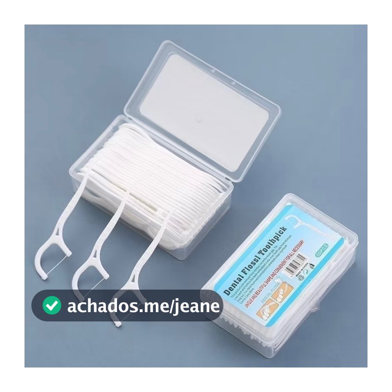 fio dental com haste Infantil  Em Forma De Arco Ultra Fina Para Crianças De Limpeza