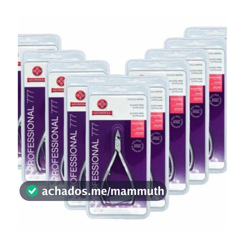 Kit Com 10 Unidades Alicate Mundial Profissional 777