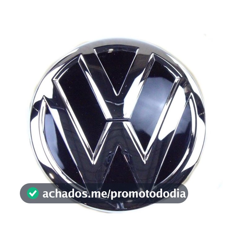 Emblema Vw Tampa Traseira Polo Virtus Orig. Vw 6ea853630fod