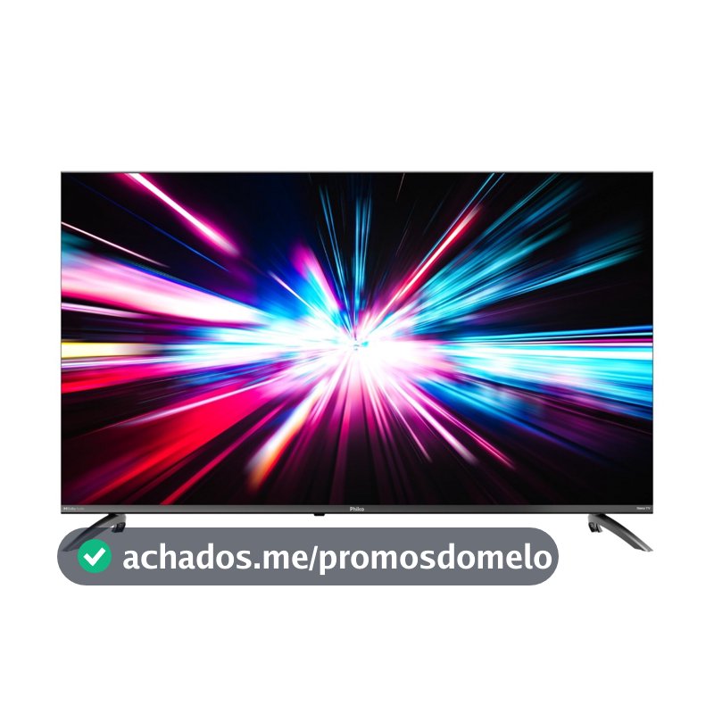 SMART TV PHILCO 50" 4K UHD ROKU TV HDR10 DOLBY AUDIO P50CRB SPACE GRAY