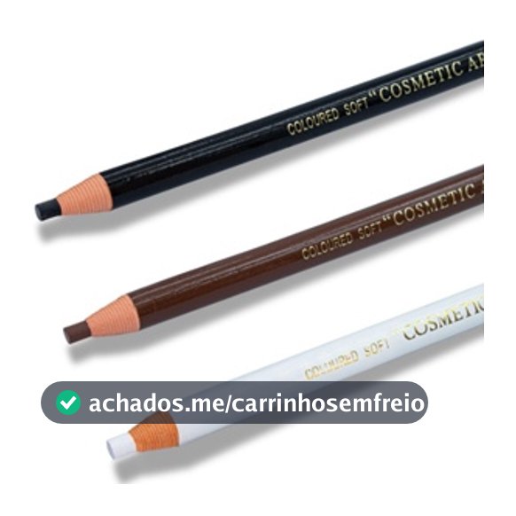 Lapis Dermatografico Para Sobrancelhas Coloured Soft 1818 Cosmetic Art