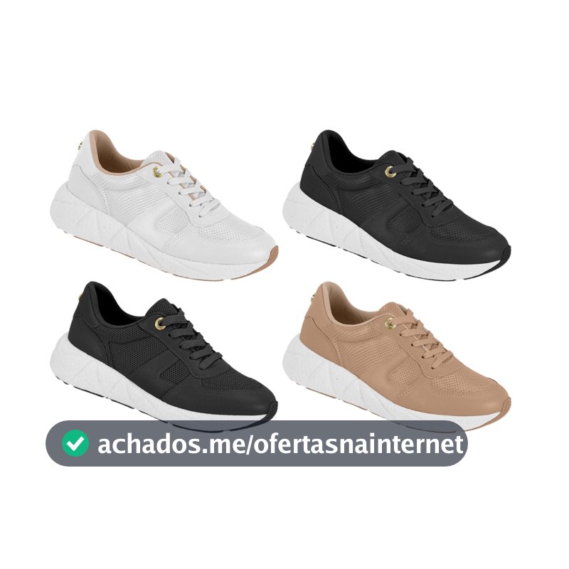 Modare Tênis Feminino Ultraconforto Ortopédico Acolchoado