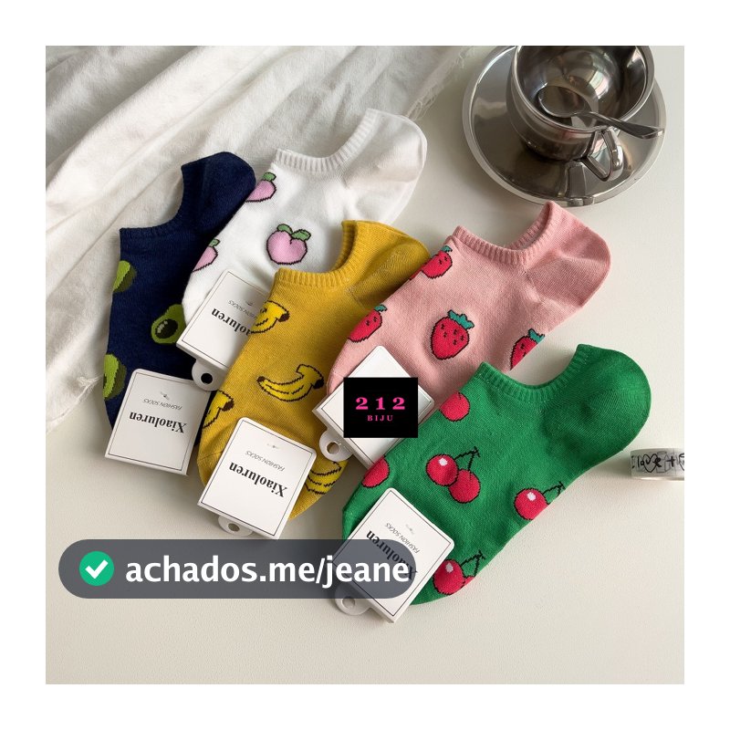 Kit 18/9 Pares Meias Unissex Cano Curto / Soquete Invisivel Algodão Varias Cores 0012