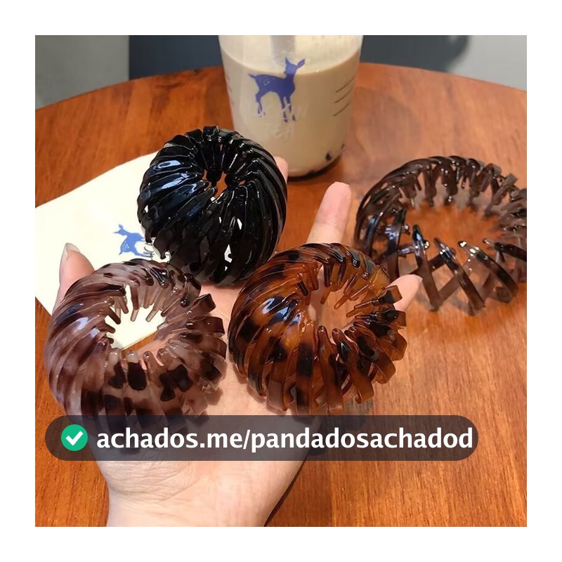 1/2/3 Moda Feminina Clipe De Cabelo Rabo De Cavalo Fivela Grampo De Garra Ninho De Pássaro